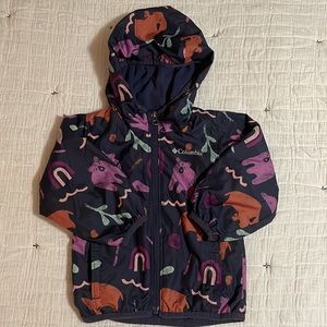 Girl’s Columbia windbreaker